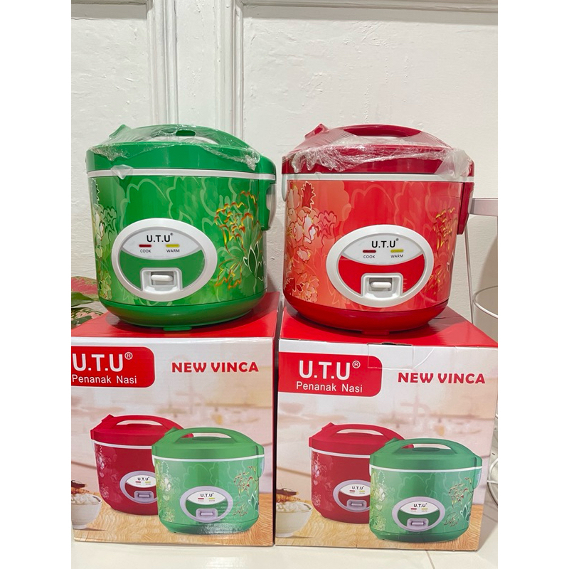 U.T.U New Vinca - RICE COOKER UTU MAGIC COM  KAPASITAS 1 Liter 5102 PENANAK NASI MINI