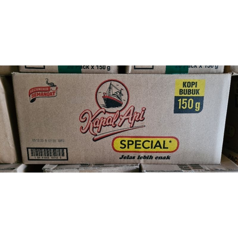 

Kopi Kapal Api Special 150g x 20 Pack