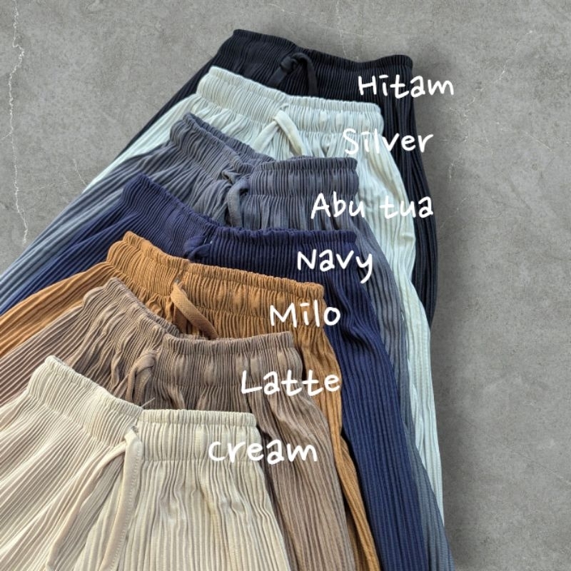 celana kulot plisket lidi / celana kulot premium / celana plisket lidi / kulot premium