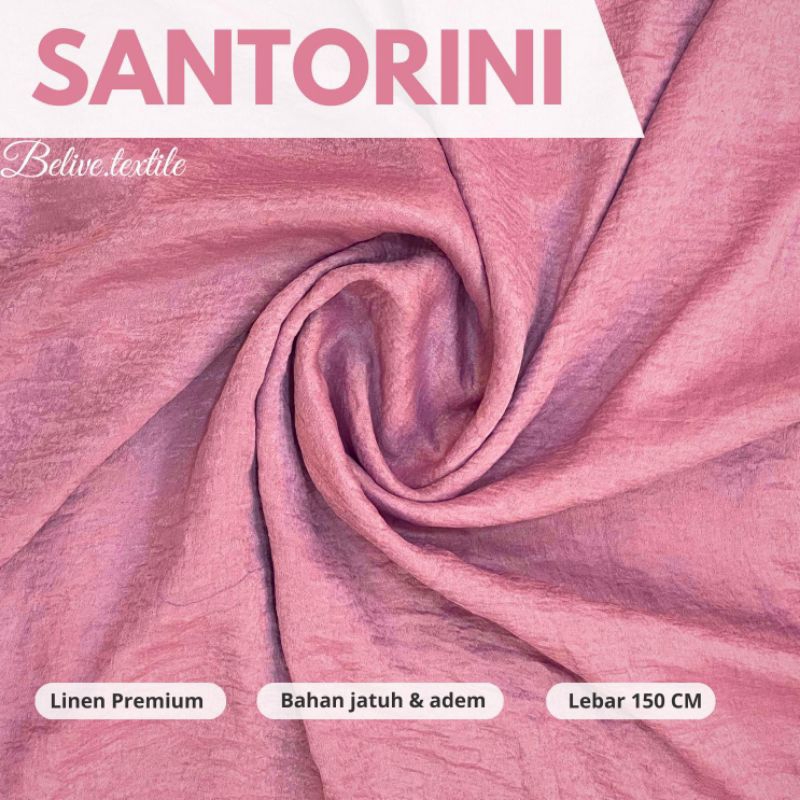KAIN SANTORINI/SANTORINI PREMIUM/SANTORINI TERBARU