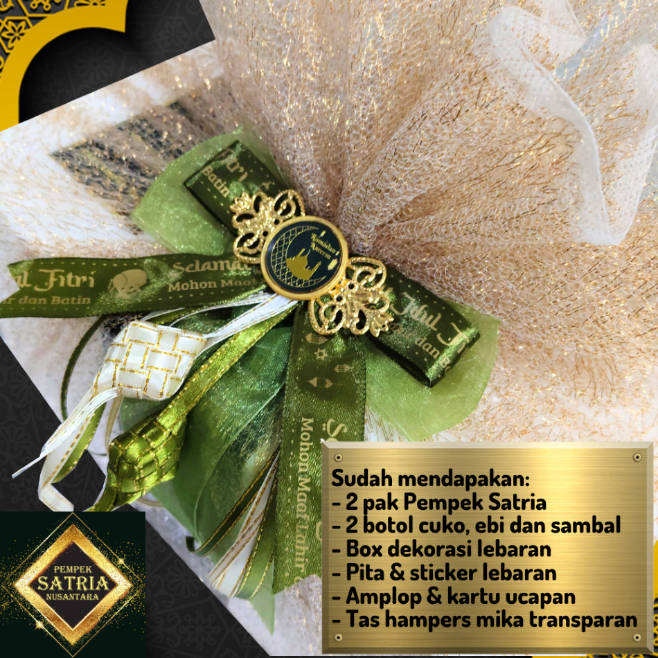 

NEW HAMPERS PUASA RAMADHAN LEBARAN IDUL FITRI PARCEL PARSEL GIFT KADO MPEK EMPEK PEMPEK SATRIA BEKU