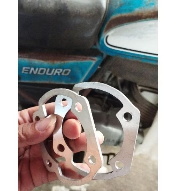 Packing Blok Tebal 3mm DT100 Piston RXS Perpak Mesin ketebalan 3 mm untuk block bawah Yamaha DT apli