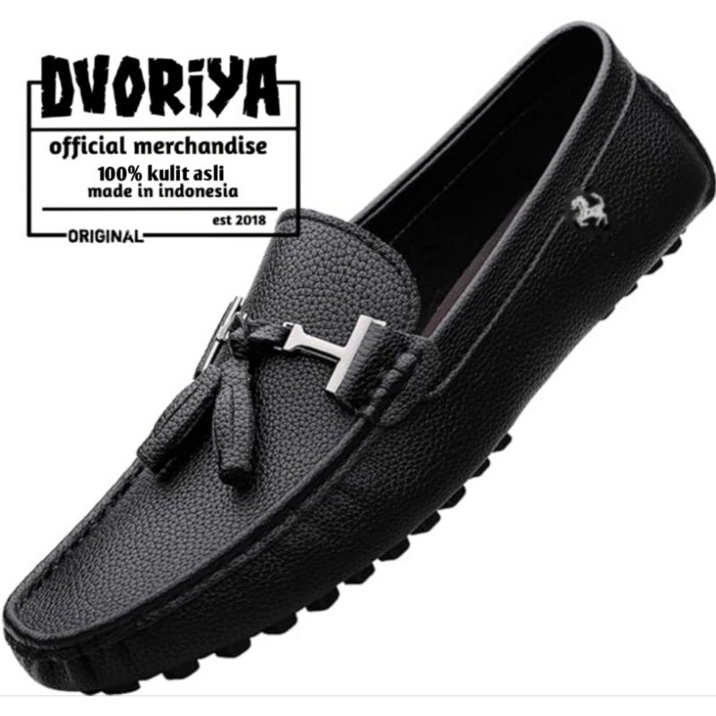 sepatu moccasins loafers pantopel pansus kerja santai pria wanita casual formal