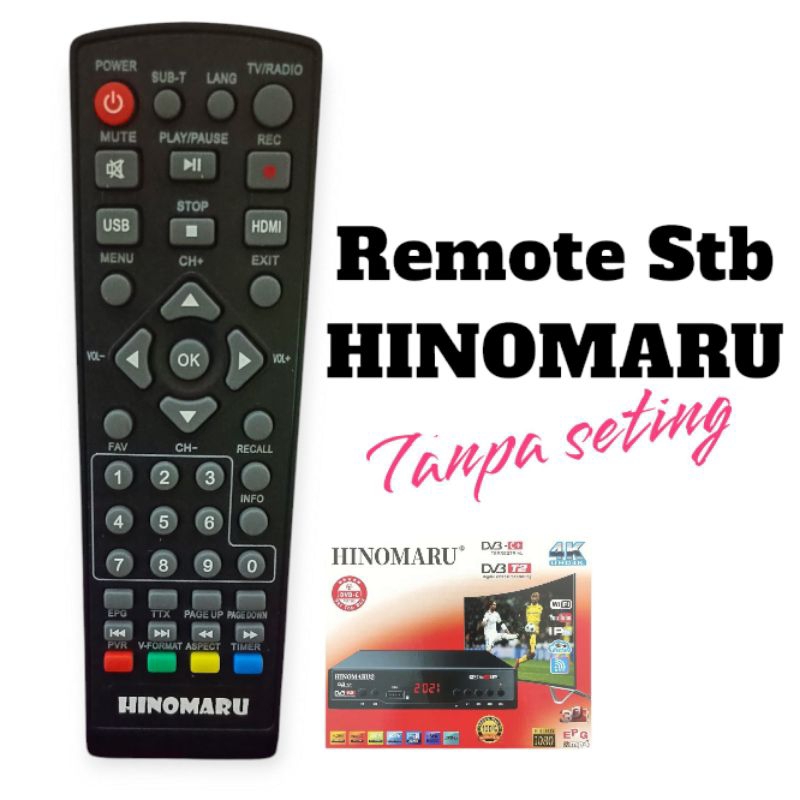 Remote set top box Hinomaru/Remot stb hinomaru