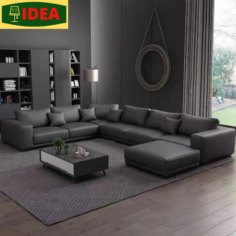 Sofa Modern Letter U Shape Realpict Kursi Sofa Mewah