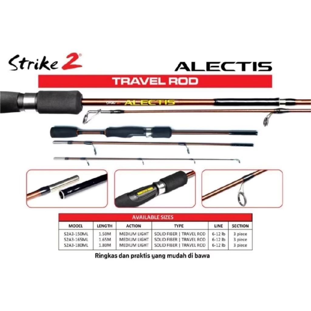 Joran Strike2 ALECTIS | Joran Travel Sambung 3