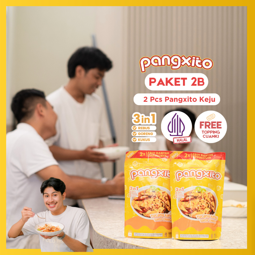 

2pcs Pangsit Tulang Rangu isi Keju - Pangxito