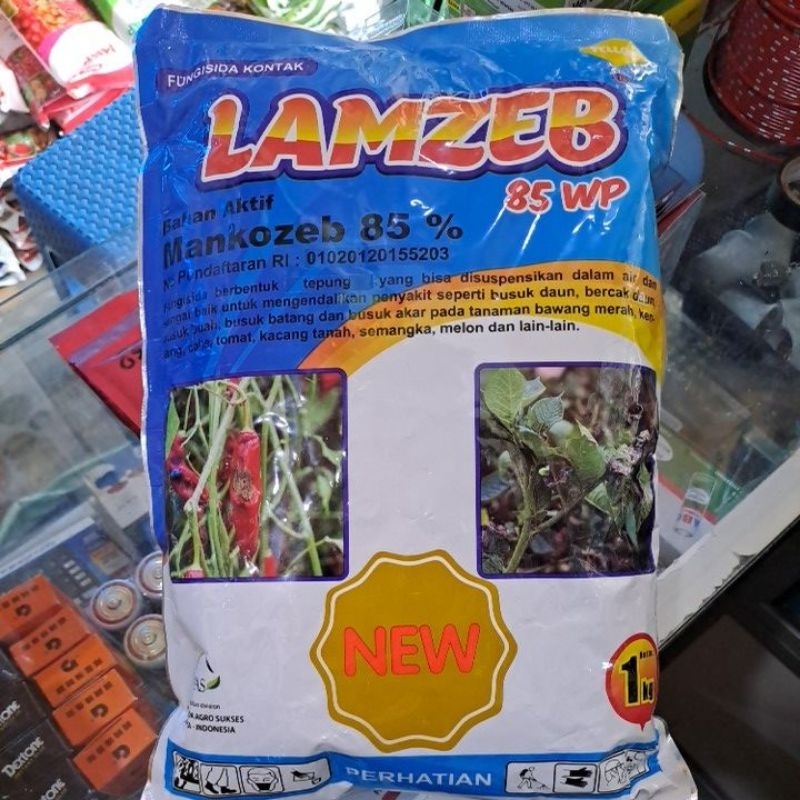 FungisidaLamzeb 85WP 1kg/mankozeb 85%/mankozeb/dithane m-45/