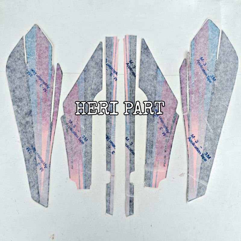 striping sticker honda gl pro original 3M