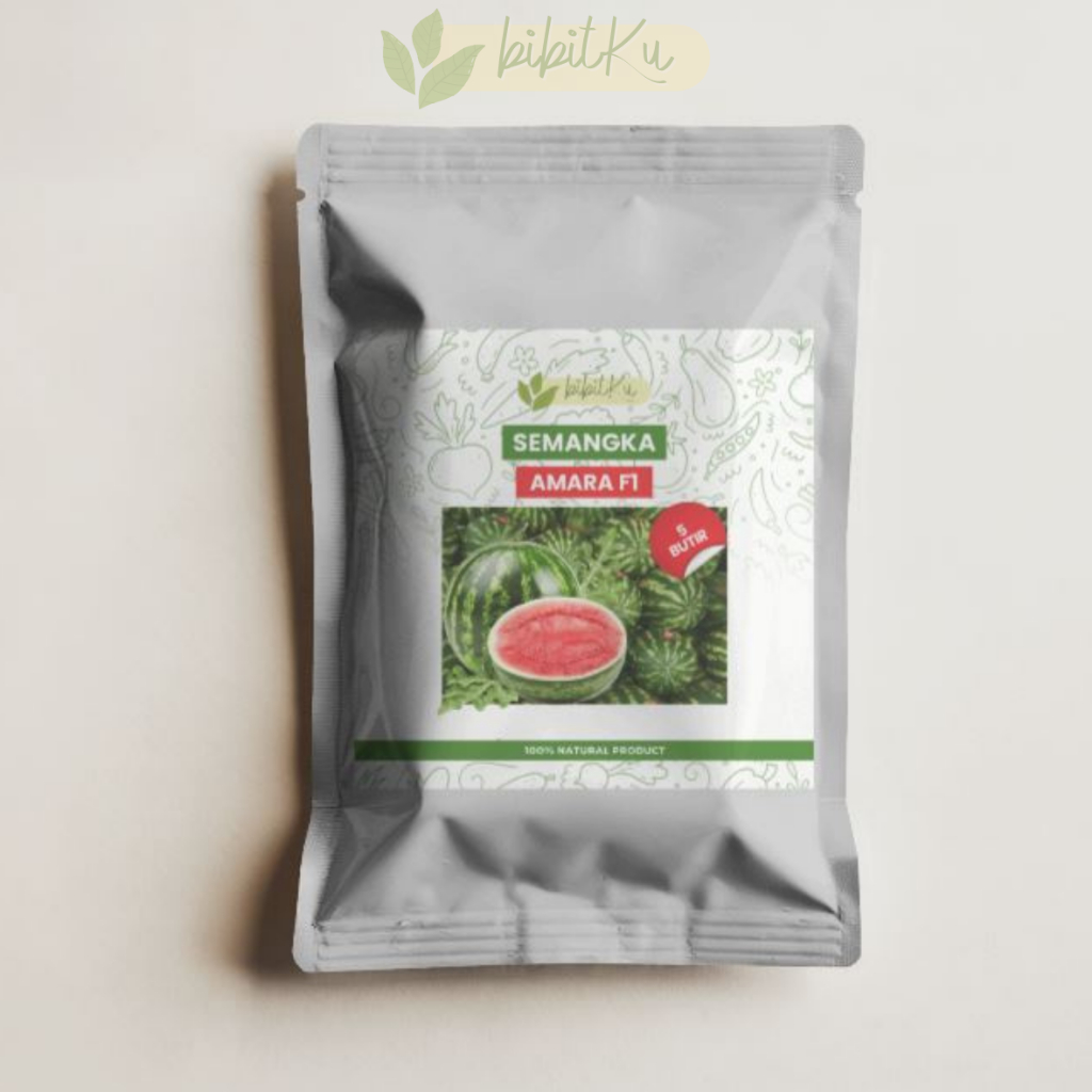 BIBIT BENIH SEMANGKA AMARA SEMANGKA MERAH BULAT BESAR