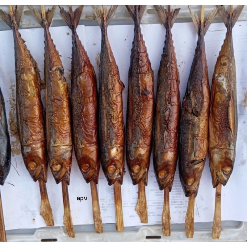 

ikan asap panggang manyung,pe,tongkol,Salem fresh