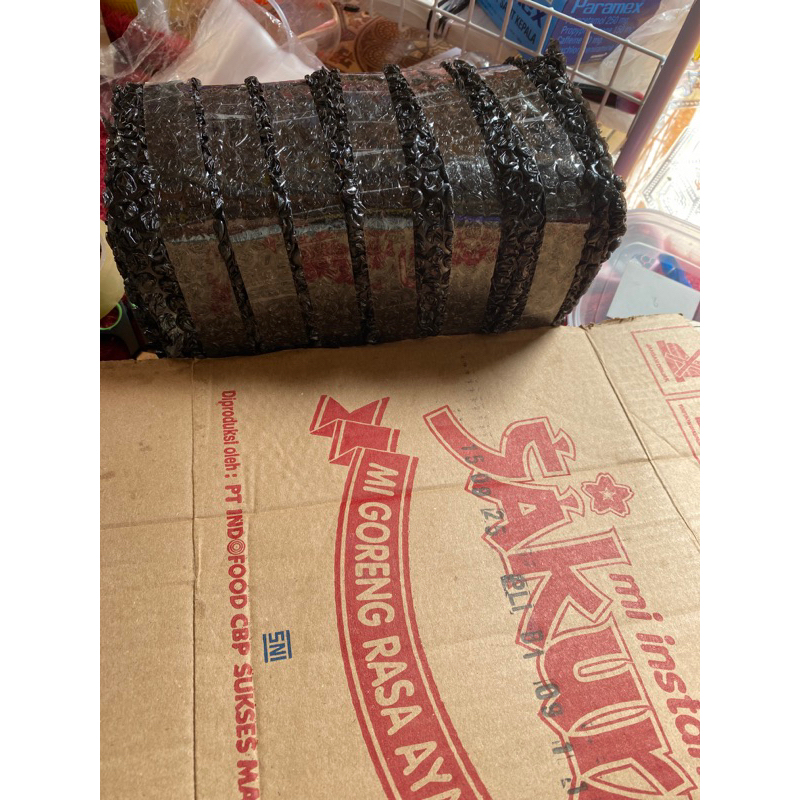 

tambahan bublewrapp/dus