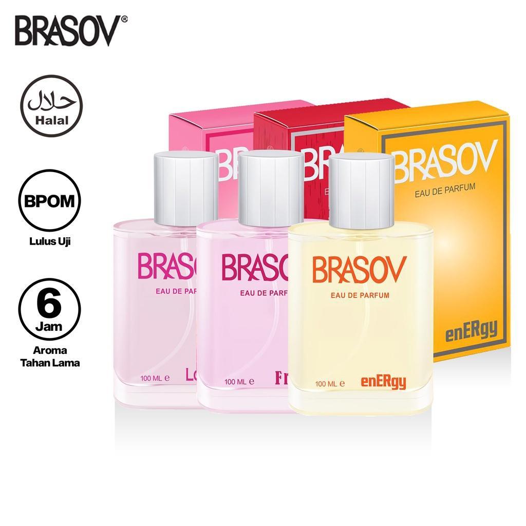 Brasov Eau de Parfum 100 ML - Parfum Pria Dan Wanita Brasov - Original Brasov