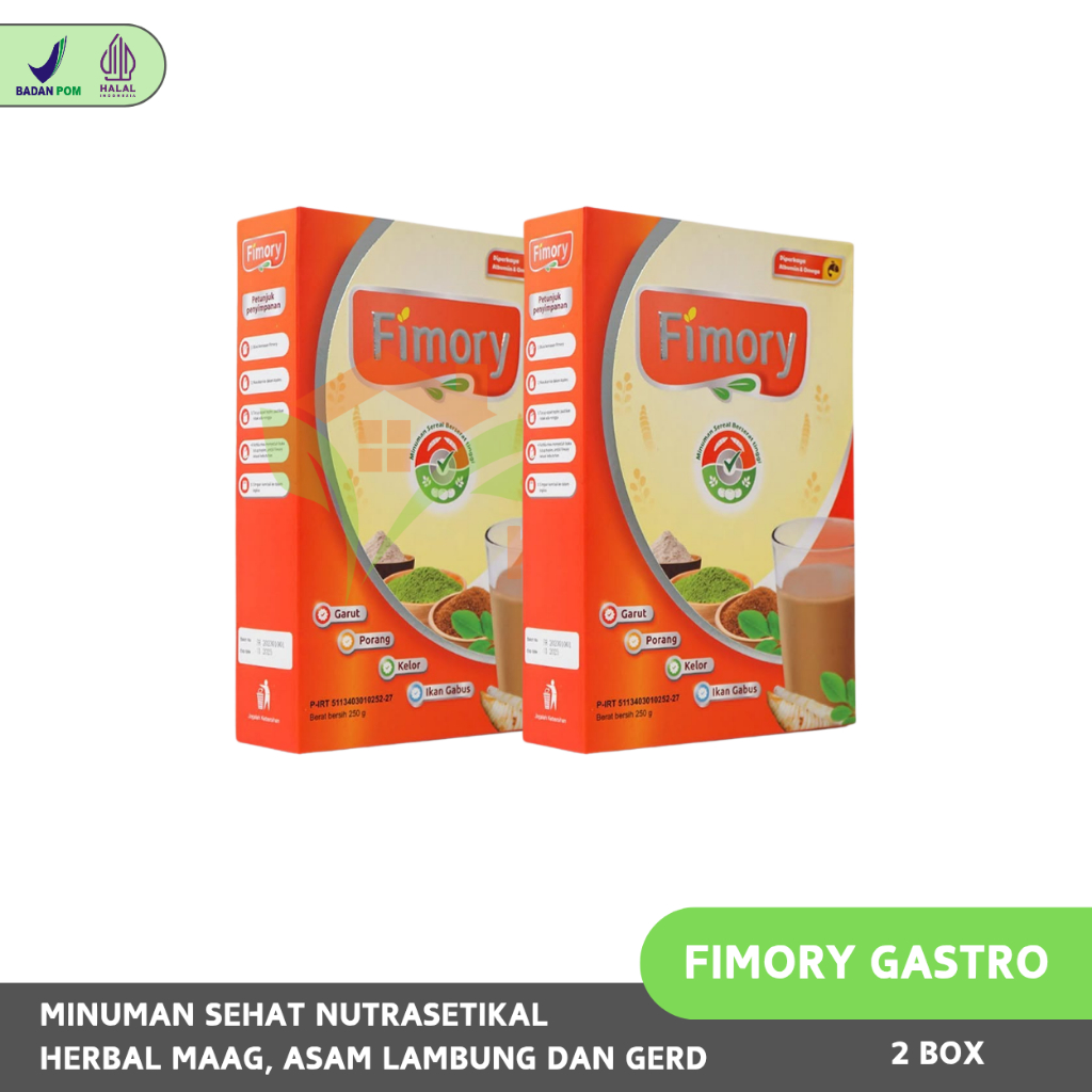 

2 Box Fimory – Minuman Sehat Asam Lambung Obat Herbal Maag Gerd