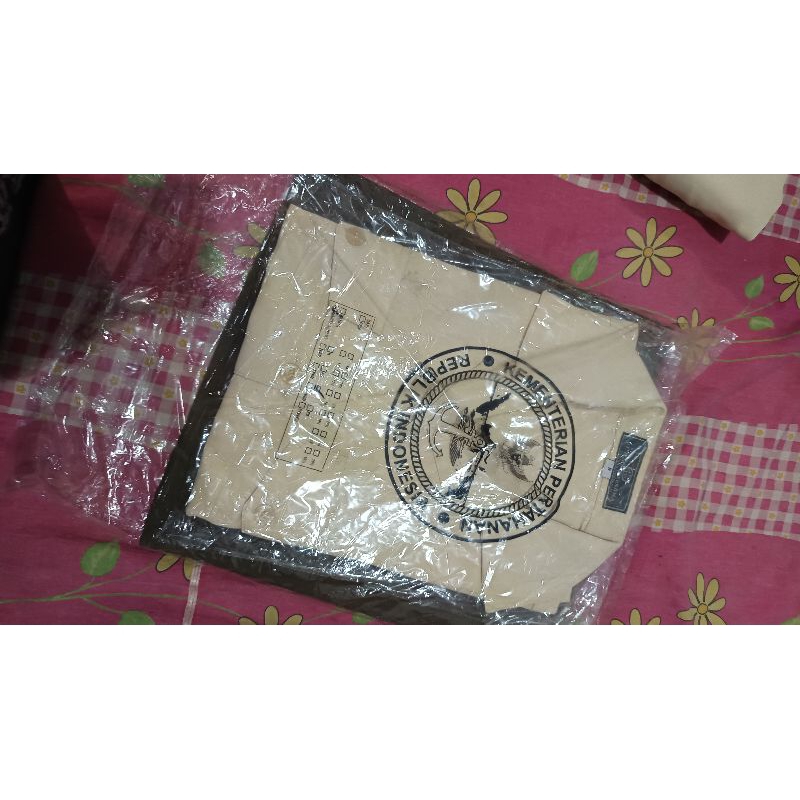 Set PDH Rok  kemhan wanita saku 2