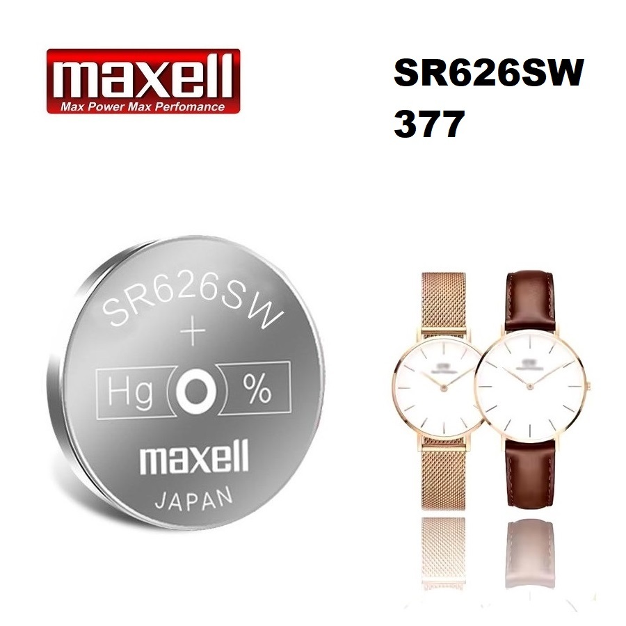 Maxell Baterai Jam Tangan SR626SW 377