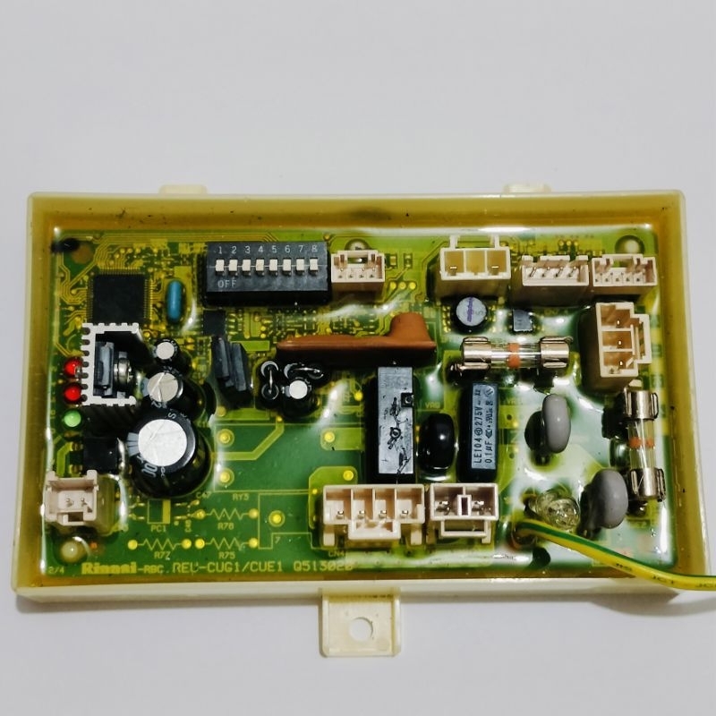 Modul PCB Mesin Water Heater Rinnai Saver Water Smart Start