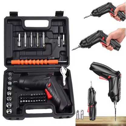 Mesin Bor Baterai Impact Cordless Drill / Bor Mini Cordless Screwdriver 4.2 V / Bor Tangan Elektrik 