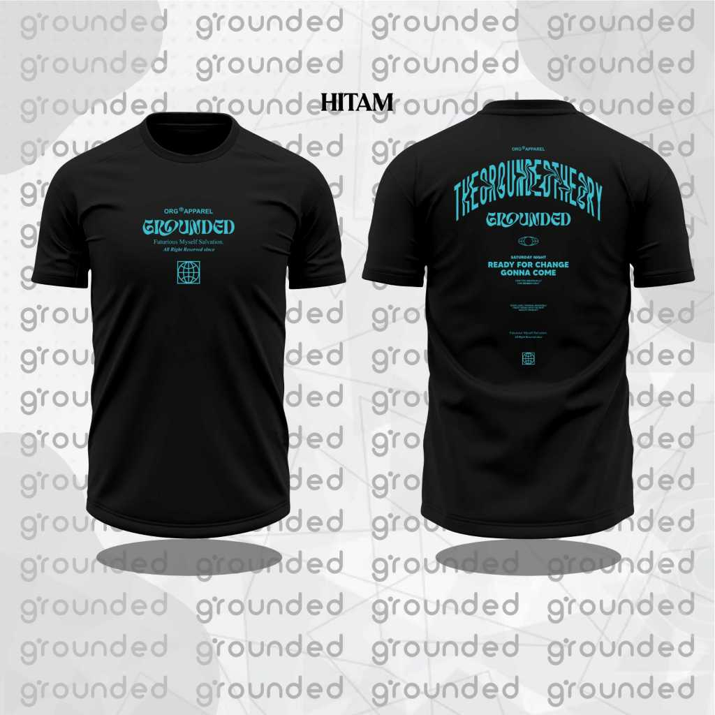 Kaos Pria Distro Keren Original 100% | T-shirt Grounded