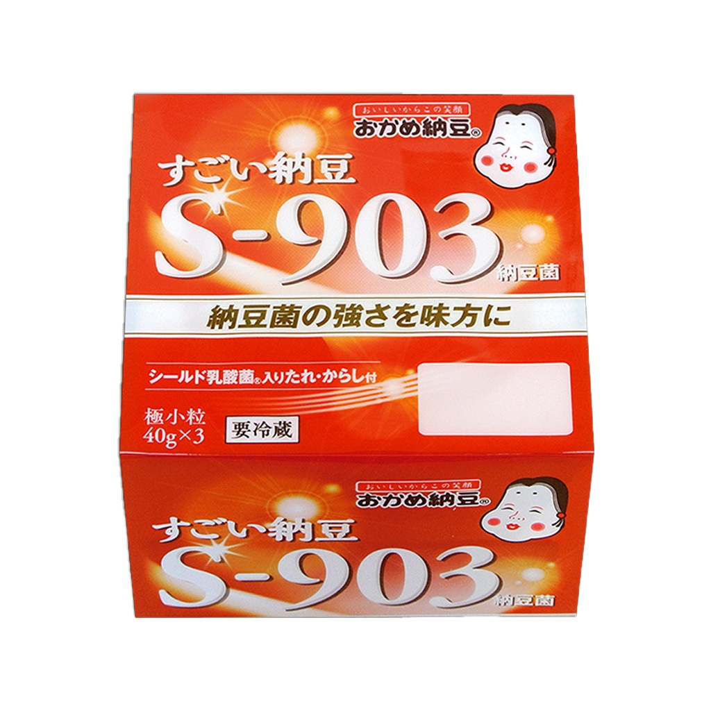 

Takano Okame Sugoi Natto / Probiotik Fermentasi Kacang Kedelai / Kotak 3 Pcs x 40 Gr