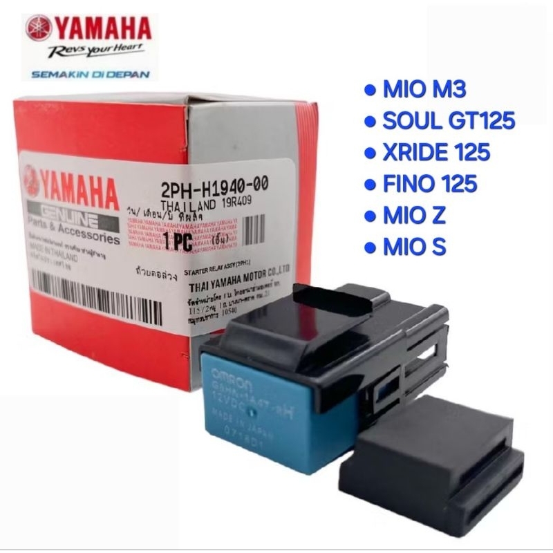 RELAY STATER BENDIK STATER MIO M3 SOULGT 125 FINO 125 XRIDE 125 MIO Z MIO S ORIGINAL YAMAHA