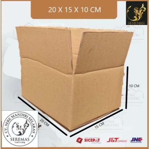 

KARDUS PACKING SINGGLE WALL UKURAN P20 x L15 x T10