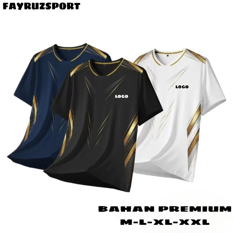 Bll- JERSEY BADMINTON PRIA BAJU BADMINTON  JERSEY BULUTANGKIS DRYFIT