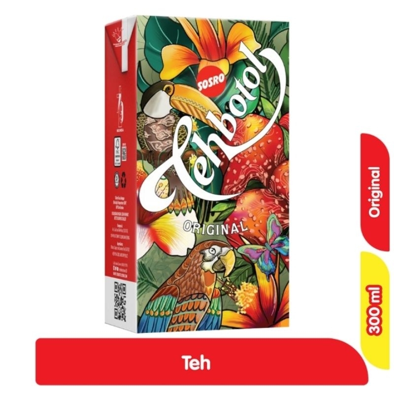 

Teh Botol Sosro Minuman Teh Original 300 ml