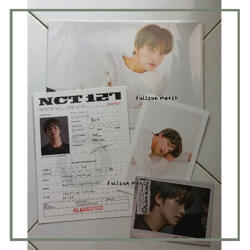 [ READY ] haechan sg21 / seasons greeting 2021 set nct 127