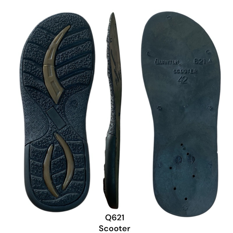 OUTSOLE SOLE SANDAL PRIA Casual bahan TPR Scooter quantum 621