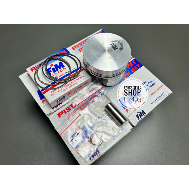 PISTON SEHER FIM93 SATRIA FU 65.5 66 67 68 PIN PEN 16 FIM 93 CUSTOM DOME