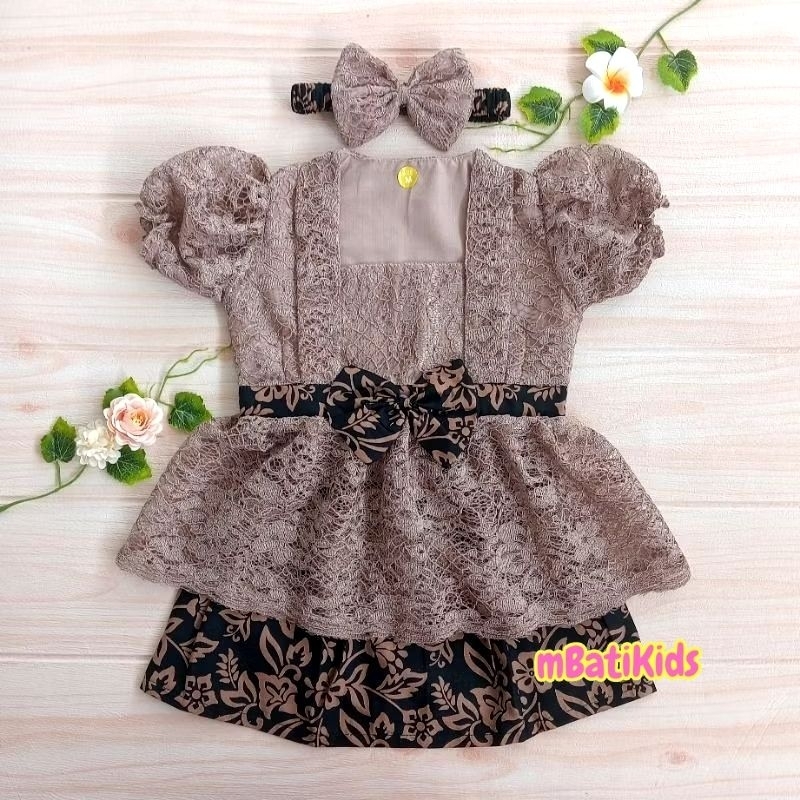 KEBAYA ANAK PEREMPUAN / SETELAN KEBAYA BALITA / SETELAN KEBAYA ANAK PEREMPUAN