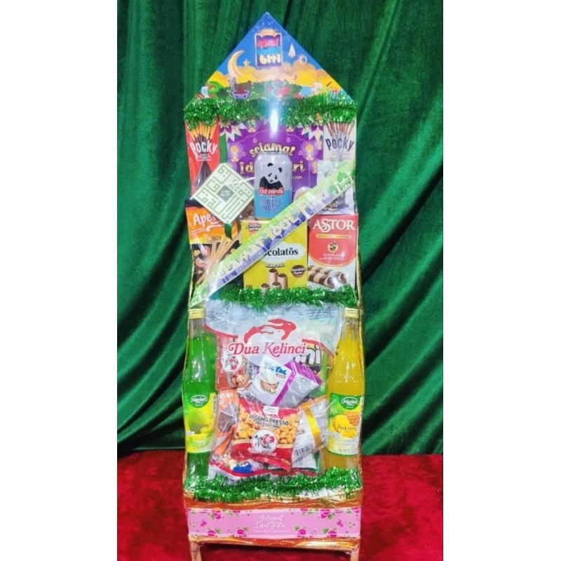 

PARCEL LEBARAN SNACKS SIRUP IDUL FITRI RAMADHAN GIFT SET +KARTU UCAPAN SELAMAT HARI RAYA