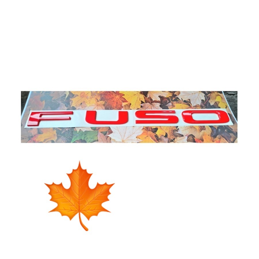 emblem tulisan fuso / Emblem Fuso canter / Logo fuso L300