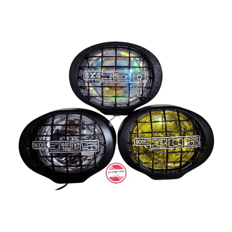 *HARGA SATUAN* FOGLAMP LAMPU KABUT SOROT TEMBAK 305 UNIVERSAL MOBIL MOTOR