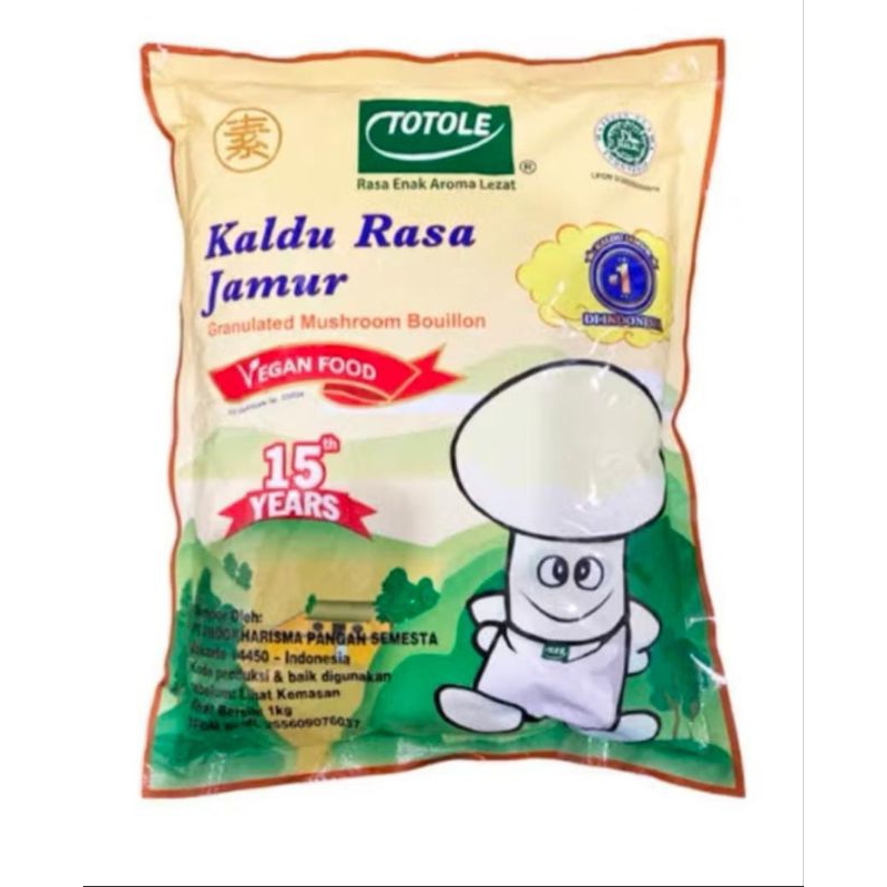 

Totole Kaldu Jamur 1kg Exp 10/2025