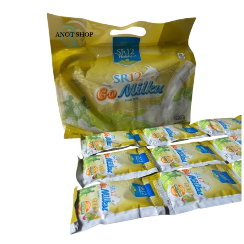 

Gomilku Gold SR12 Sachet Susu Kambing Etawa Asli Halal