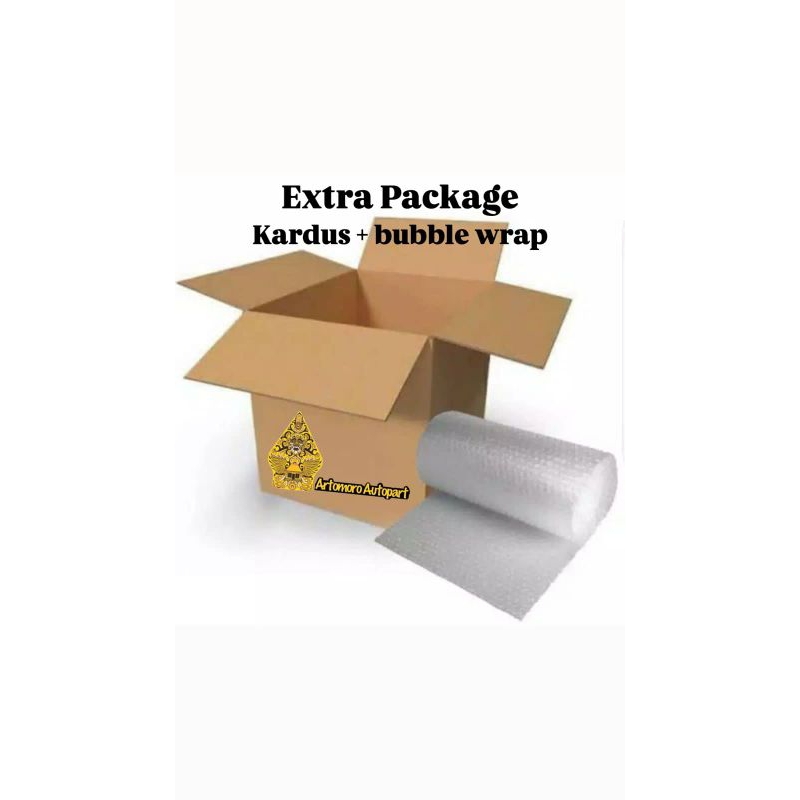 

Extra Package tambahan kardus + bubble wrap