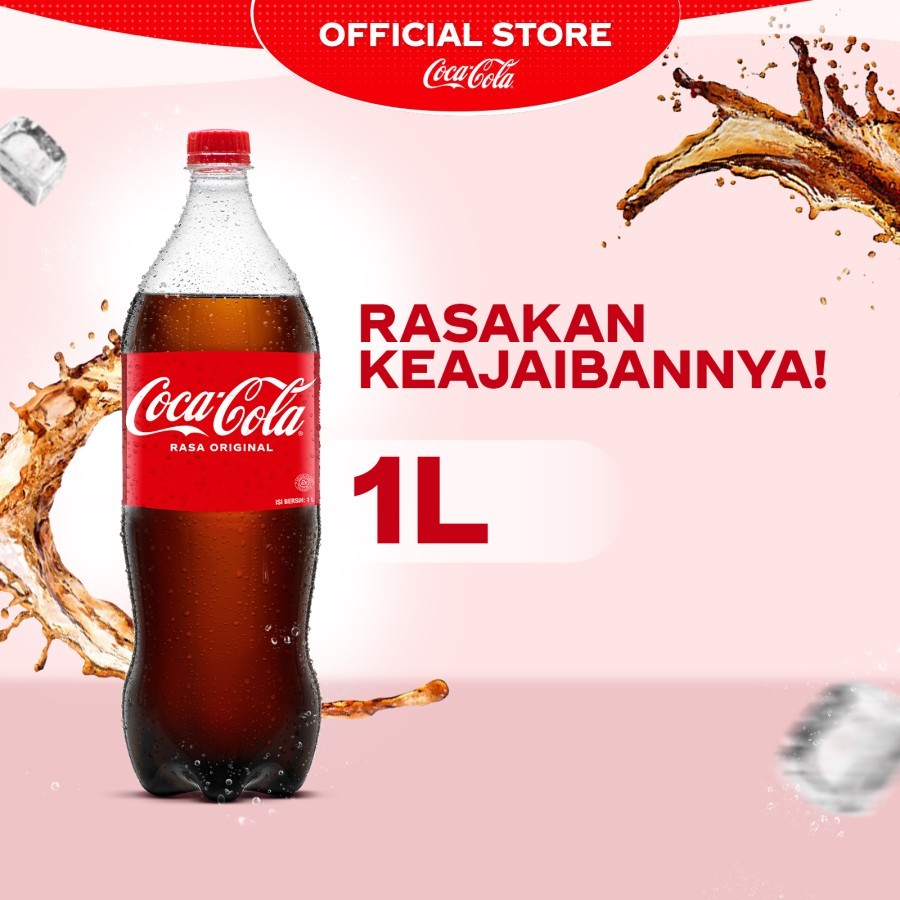 

Coca-Cola Minuman Soda Original - Botol 1L