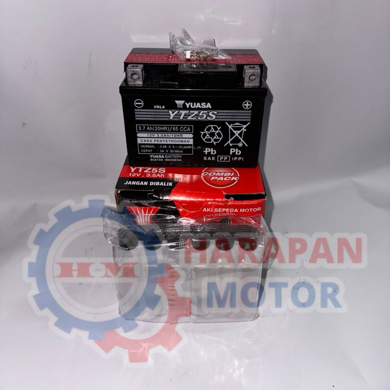 Harapan Motor - Aki Yuasa Supra/Mio Sporty (YTZ5S)