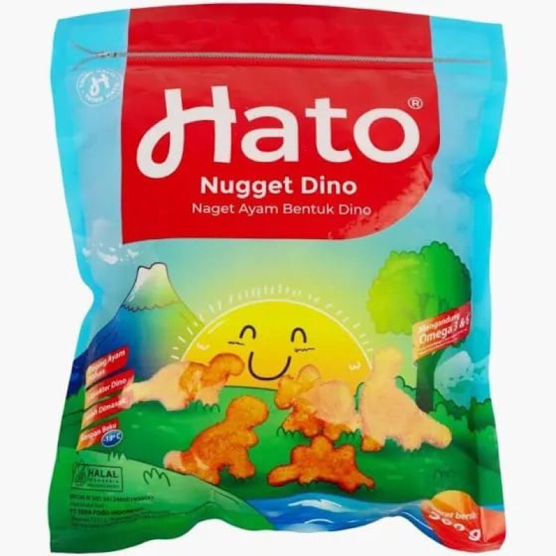 

Hato Nugget Dino / nugget karakter 500gram (pengiriman hanya jawatimur)