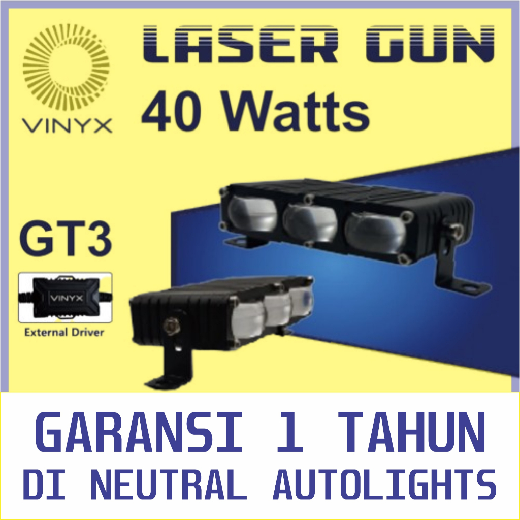VINYX GT3 LASER LED 40 WATT Laser Plus Demon D2 SQL3 20W Pro Plus Slim
