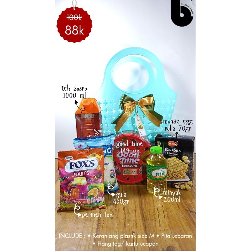 

PARCEL LEBARAN HAMPERS LEBARAN MURAH TAS PARCEL