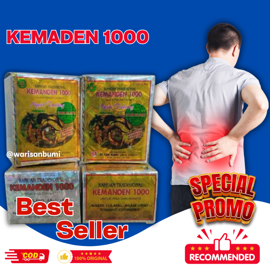 

Kemaden 1000 Serbuk Original 100%