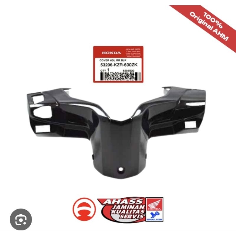 53206-KZR-600ZK Cover Handle Batok Belakang Vario 125 Old KZR Non Iss Original