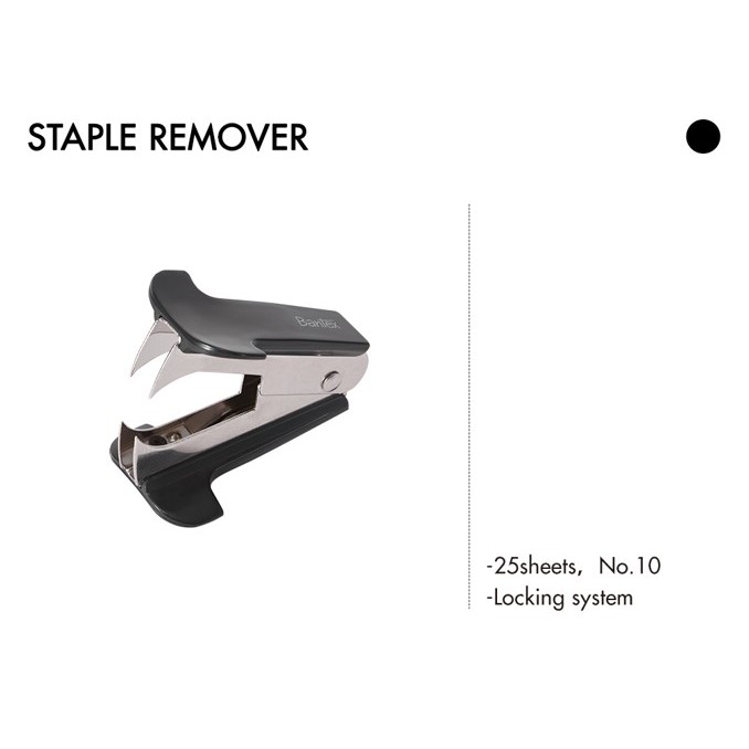 

STAPLE REMOVER BLACK-BD6501