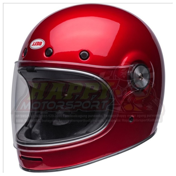 Helm Bell Bullitt Candy Red Full Face