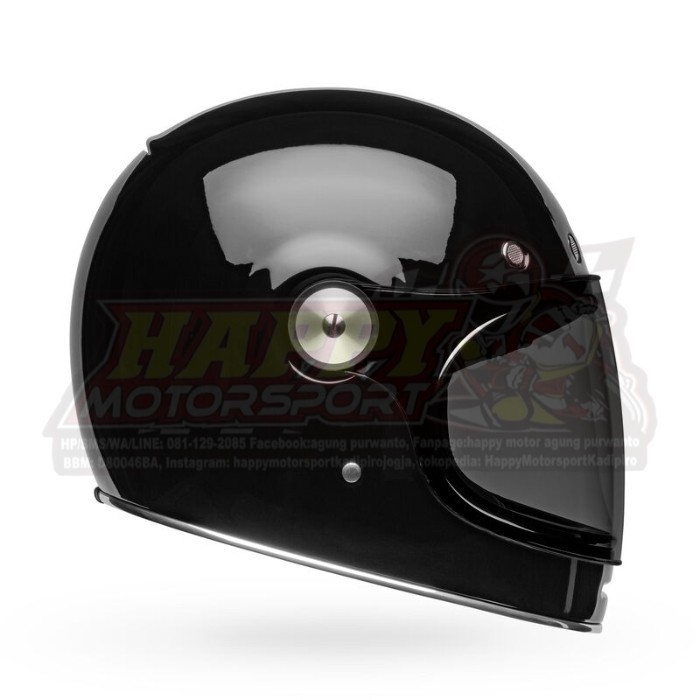 Helm Bell Bullitt Gloss Black Full Face