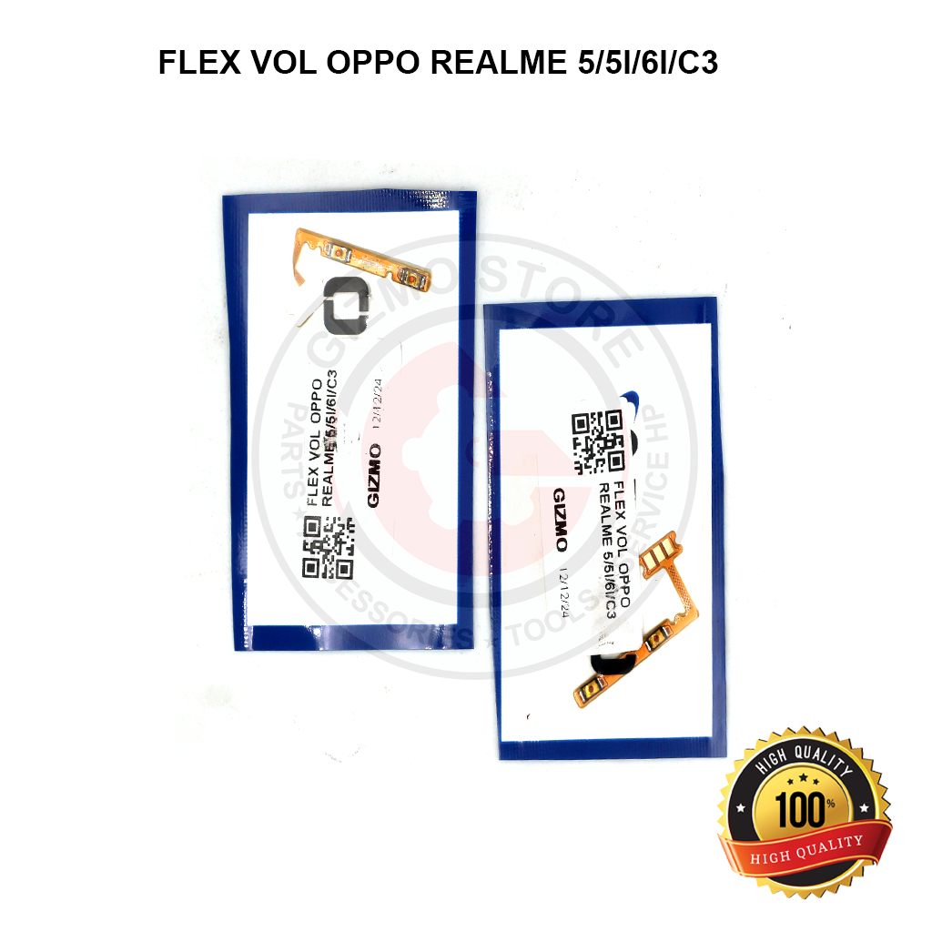 FLEX VOL OPPO REALME 5/5I/6I/C3