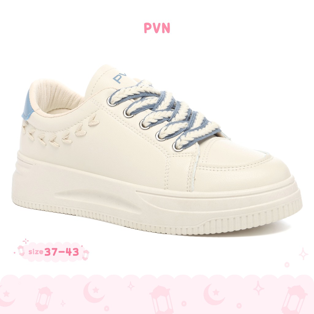 PVN Seola Sepatu Sneakers Wanita Sport Shoes Blue 279